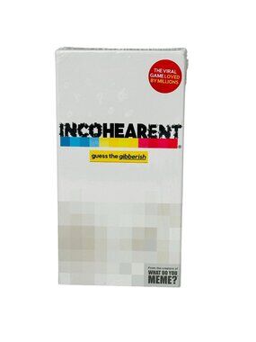 Incohearent Card Game Party Kinky Edition Fun Word Guessing Game For Adults